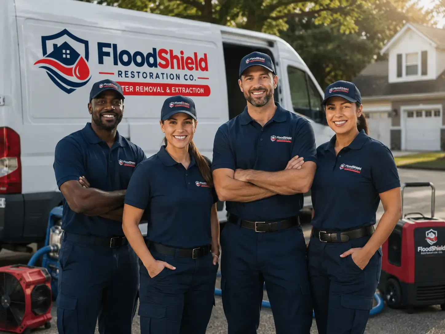 Flood Damage Restoration company in Preston, MD